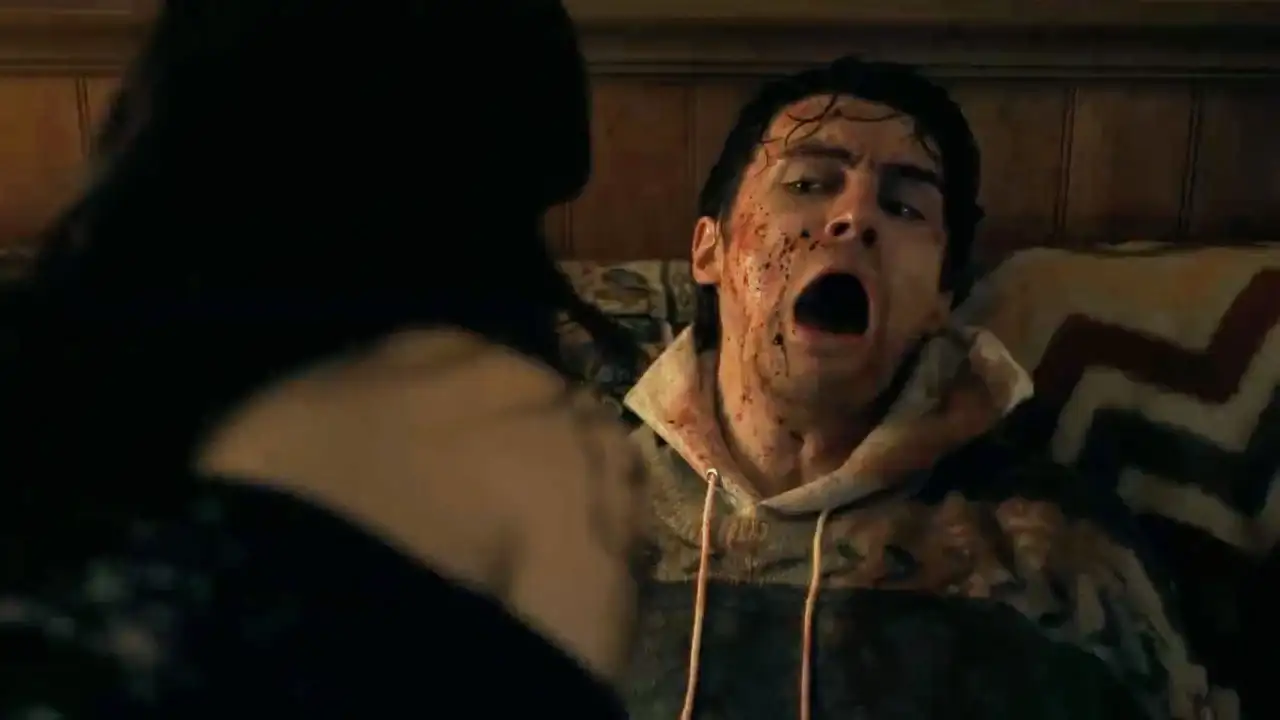 Michael Johnston as Bear in Curry Barker's Obsession (Focus Features)